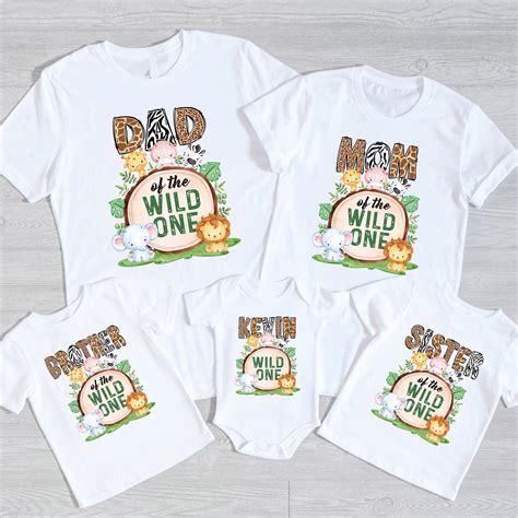 wild one birthday shirt|Amazon.com: Wild One Family Shirts